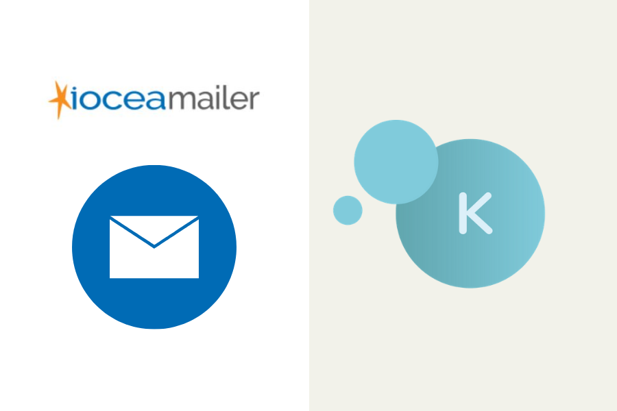 Konvert and ioceamailer logos